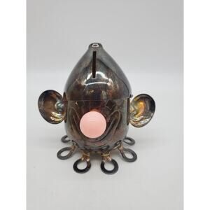 Napier Metal Clown Figurine Bank - 5"